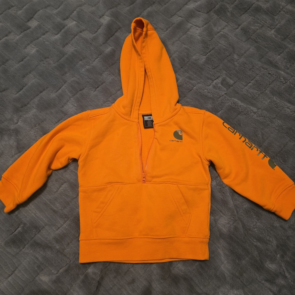 Carhartt Kids Bright Orange Hoodie